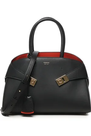 Salvatore Ferragamo Dames, Tassen, Zwart, Maat: ONE Size