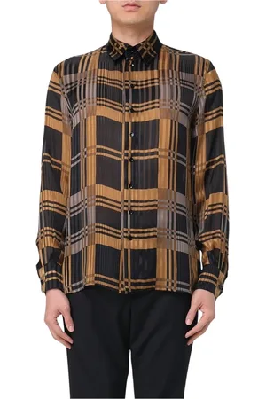 Saint Laurent Heren, Overhemden, Veelkleurig, Maat: S Zijde