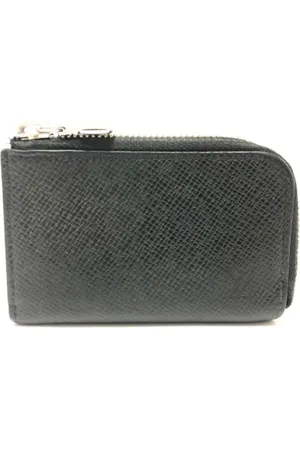LOUIS VUITTON Heren, Pre-owned, Zwart, Maat: ONE Size Leer