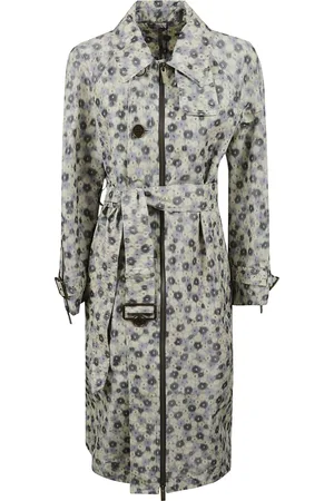 Burberry Dames, Mantels, Veelkleurig, Maat: S Viscose