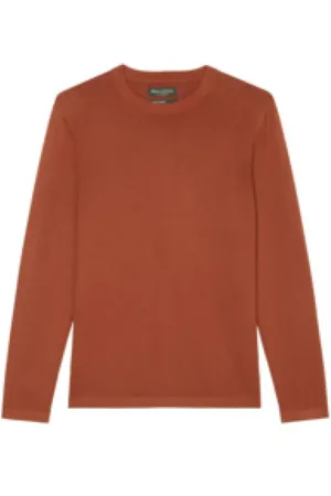 Marc O’ Polo Heren, Truien, Bruin, Maat: 2XL Katoen