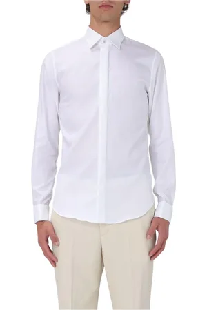 Michael Kors Heren, Overhemden, Wit, Maat: XL