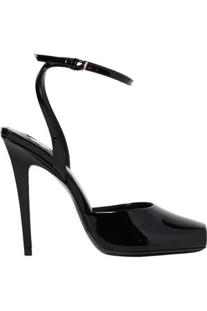 Saint Laurent Dames, Schoenen, Zwart, Maat: 39 EU Leer
