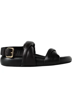 Marni Dames, Schoenen, Zwart, Maat: 38 EU Leer