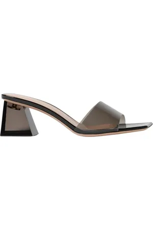 Gianvito Rossi Dames, Schoenen, Grijs, Maat: 36 1/2 EU Leer
