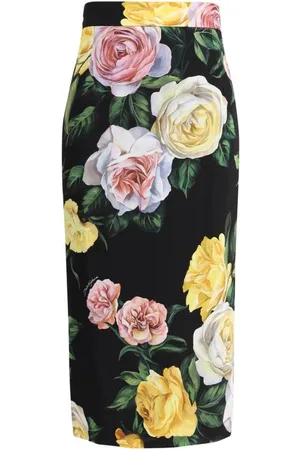 Dolce & Gabbana Dames, Rokken, Veelkleurig, Maat: XS Zijde