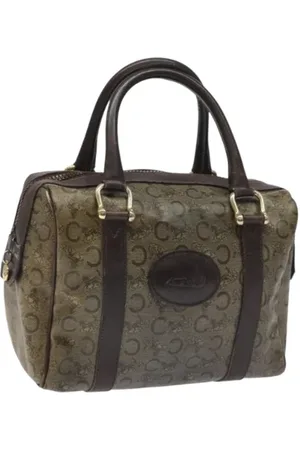 Céline Dames, Pre-owned, Bruin, Maat: ONE Size Leer