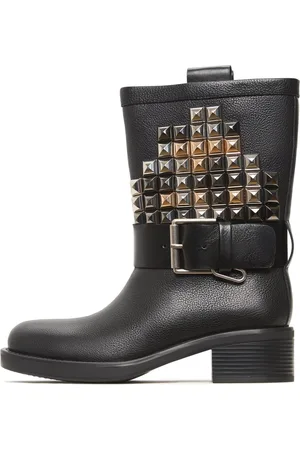 CESARE GASPARI Dames, Schoenen, Zwart, Maat: 38 EU Leer