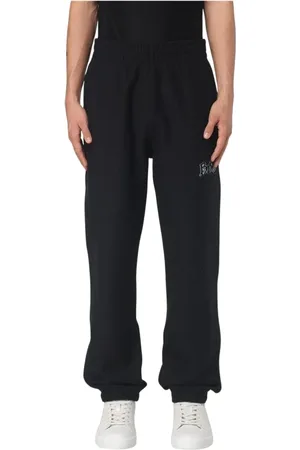 Burberry Heren, Broeken, Zwart, Maat: L