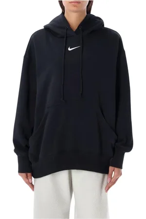 Nike Dames, Sweatshirts & Hoodies, Zwart, Maat: XS Katoen