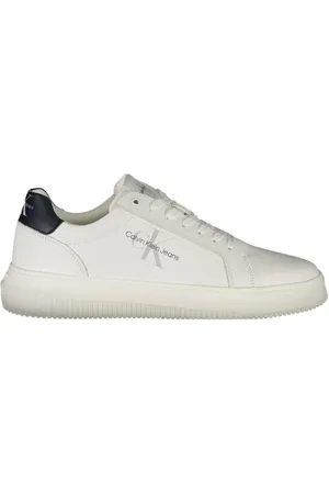 Calvin Klein Heren, Schoenen, Wit, Maat: 40 EU Poliester