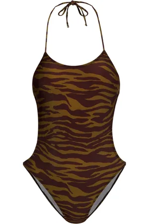 The Attico Dames, Badkleding, Bruin, Maat: S