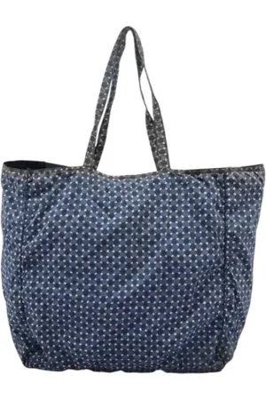 Prada Dames, Pre-owned, Blauw, Maat: ONE Size Nylon