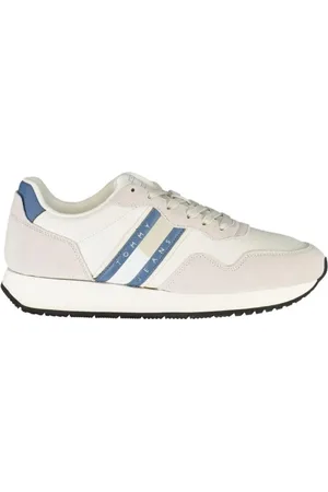 Tommy Hilfiger Heren, Schoenen, Wit, Maat: 43 EU Poliester
