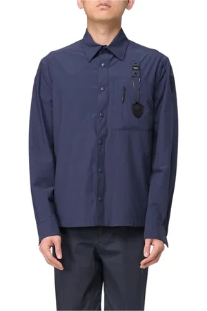 Blauer Heren, Overhemden, Blauw, Maat: XL
