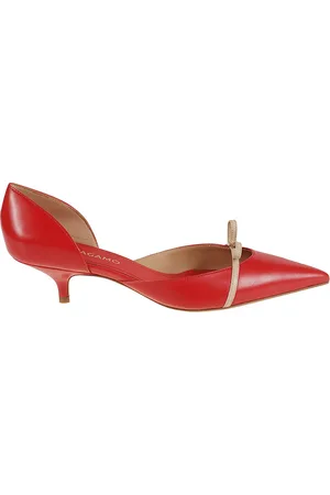 Salvatore Ferragamo Dames, Schoenen, Rood, Maat: 38 1/2 EU