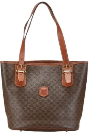 Céline Dames, Pre-owned, Bruin, Maat: ONE Size Leer