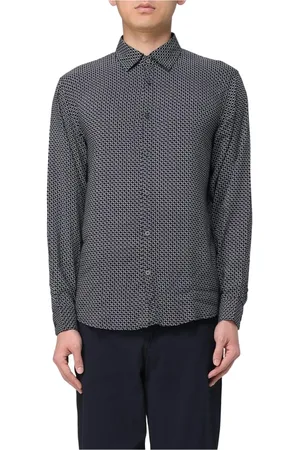 Armani Exchange Heren, Overhemden, Blauw, Maat: M Leer