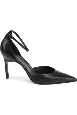 Calvin Klein Dames, Schoenen, Zwart, Maat: 39 EU Leer