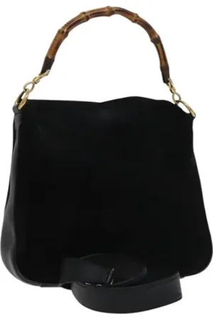 Gucci Dames, Pre-owned, Zwart, Maat: ONE Size Suède