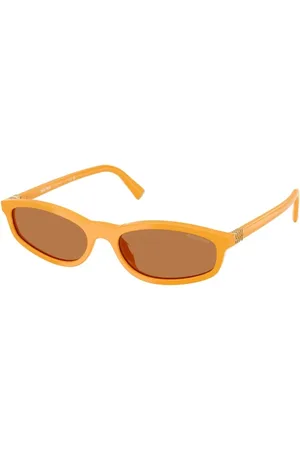 Miu Miu Dames, Accessoires, Oranje, Maat: 54 MM