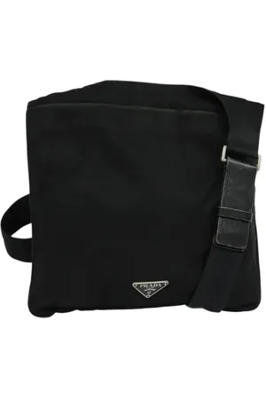 Prada Dames, Pre-owned, Zwart, Maat: ONE Size Nylon