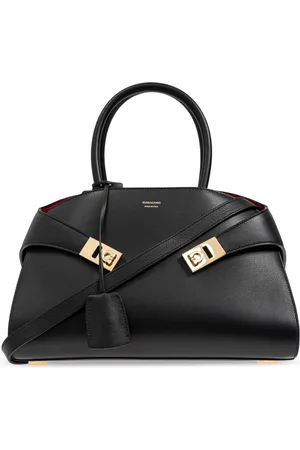 Salvatore Ferragamo Dames, Tassen, Zwart, Maat: ONE Size