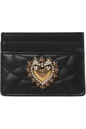 Dolce & Gabbana Dames, Accessoires, Zwart, Maat: ONE Size Leer