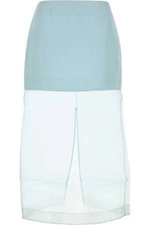 ZIMMERMANN Dames, Rokken, Blauw, Maat: M Zijde