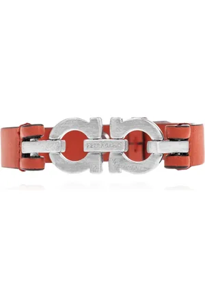Salvatore Ferragamo Heren, Accessoires, Bruin, Maat: ONE Size Leer