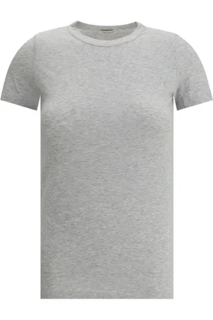 Brunello Cucinelli Dames, Tops, Grijs, Maat: M Katoen
