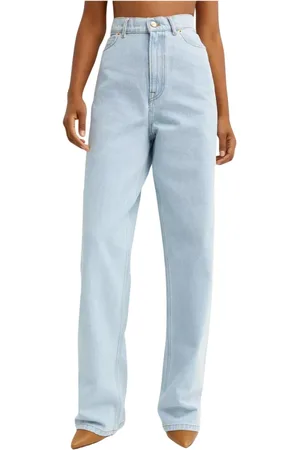 Nina Ricci Dames, Jeans, Blauw, Maat: L Katoen
