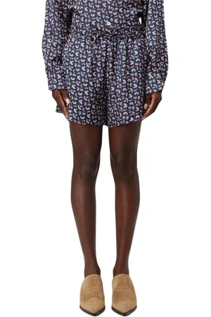 A.P.C. Dames, Korte broeken, Blauw, Maat: S Zijde
