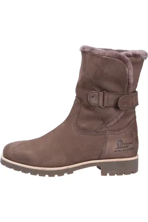 Panama Jack Dames, Schoenen, Grijs, Maat: 39 EU Leer