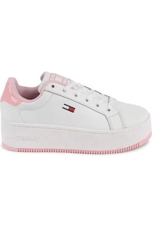 Tommy Hilfiger Dames, Schoenen, Roze, Maat: 39 EU Leer
