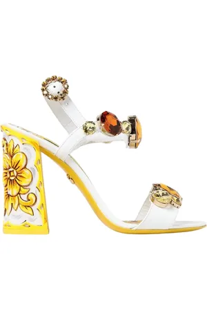 Dolce & Gabbana Dames, Schoenen, Wit, Maat: 35 EU Leer