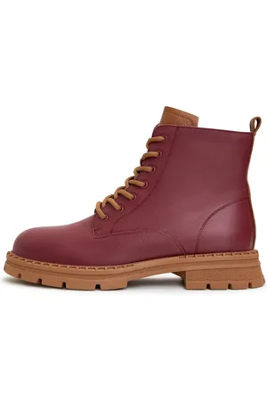 CESARE GASPARI Dames, Schoenen, Rood, Maat: 40 EU Leer