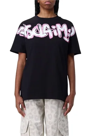 DISCLAIMER Dames, Tops, Zwart, Maat: XS Katoen