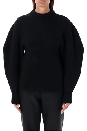 Jil Sander Dames, Truien, Zwart, Maat: S Wol