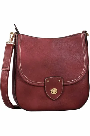 TOM TAILOR Dames, Tassen, Rood, Maat: ONE Size Leer