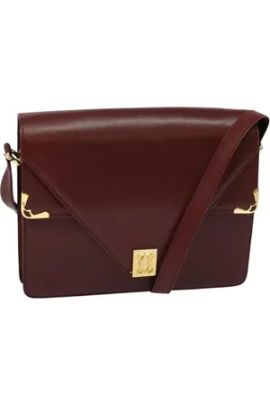 Cartier Dames, Pre-owned, Rood, Maat: ONE Size Leer