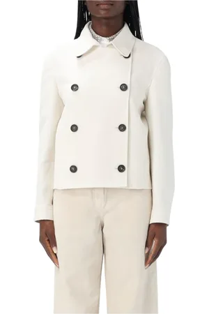 Brunello Cucinelli Dames, Jassen, Wit, Maat: S