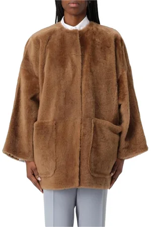 Max Mara Dames, Jassen, Bruin, Maat: XS