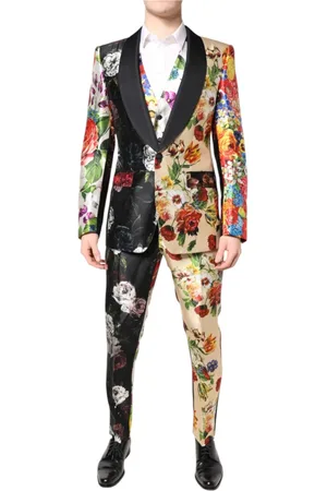 Dolce & Gabbana Heren, Pakken, Veelkleurig, Maat: M Zijde