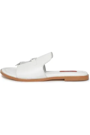 CESARE GASPARI Dames, Schoenen, Wit, Maat: 39 EU Leer