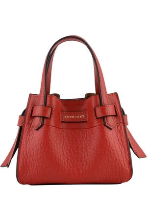 Pourchet Paris Dames, Tassen, Rood, Maat: ONE Size