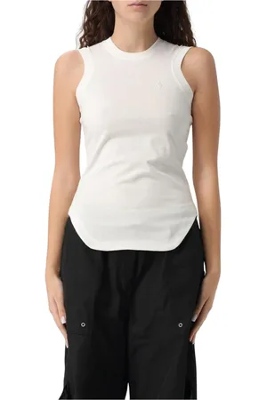 The Attico Dames, Tops, Wit, Maat: 3XS Katoen