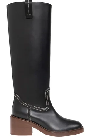 Chloé Dames, Schoenen, Zwart, Maat: 41 EU Leer
