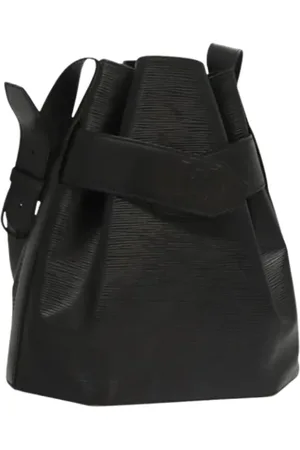 LOUIS VUITTON Dames, Pre-owned, Zwart, Maat: ONE Size Leer
