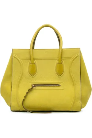 Céline Dames, Pre-owned, Geel, Maat: ONE Size Leer